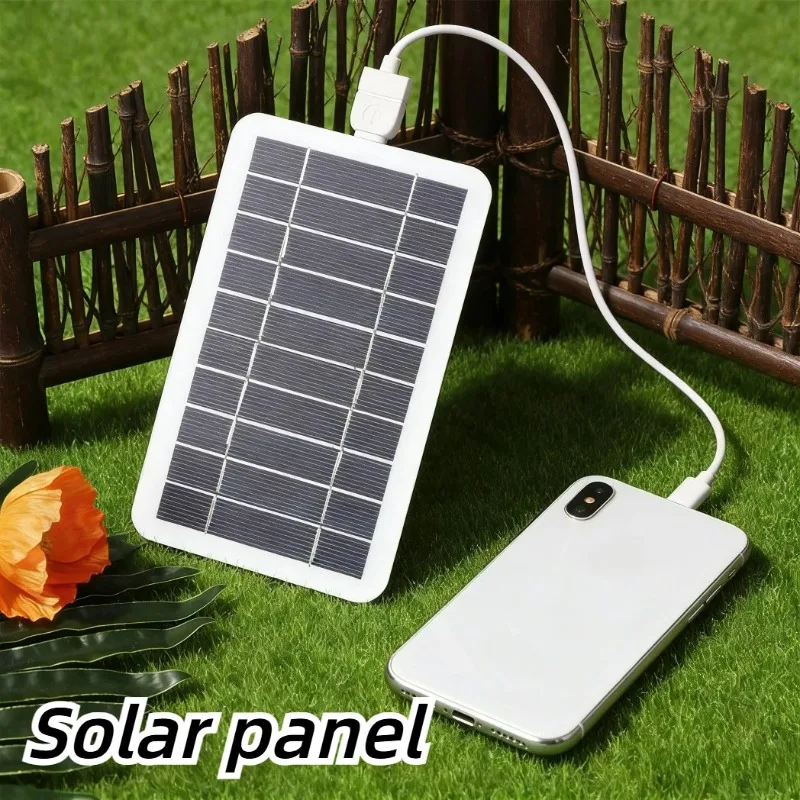5V 5W Solar Panel Charger With - Solar Emergency Charger recension och pris
