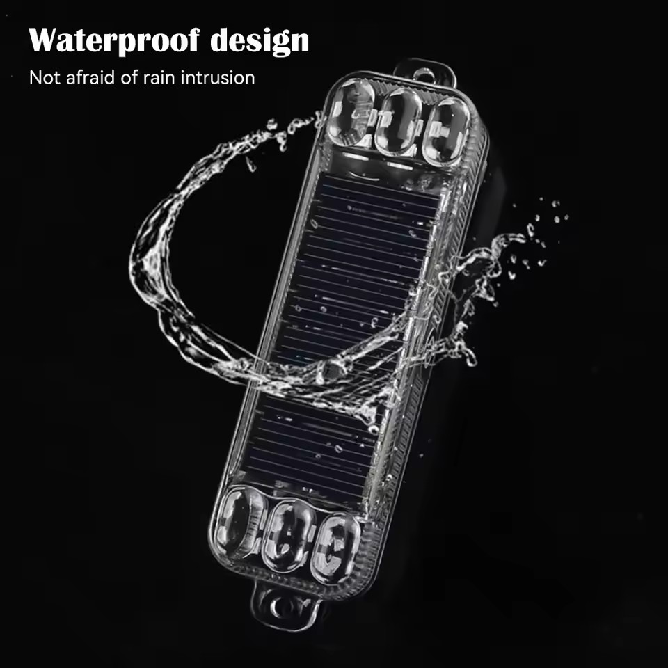 Solar powered cars, motorcycle - Sos Light Strobe recension och pris