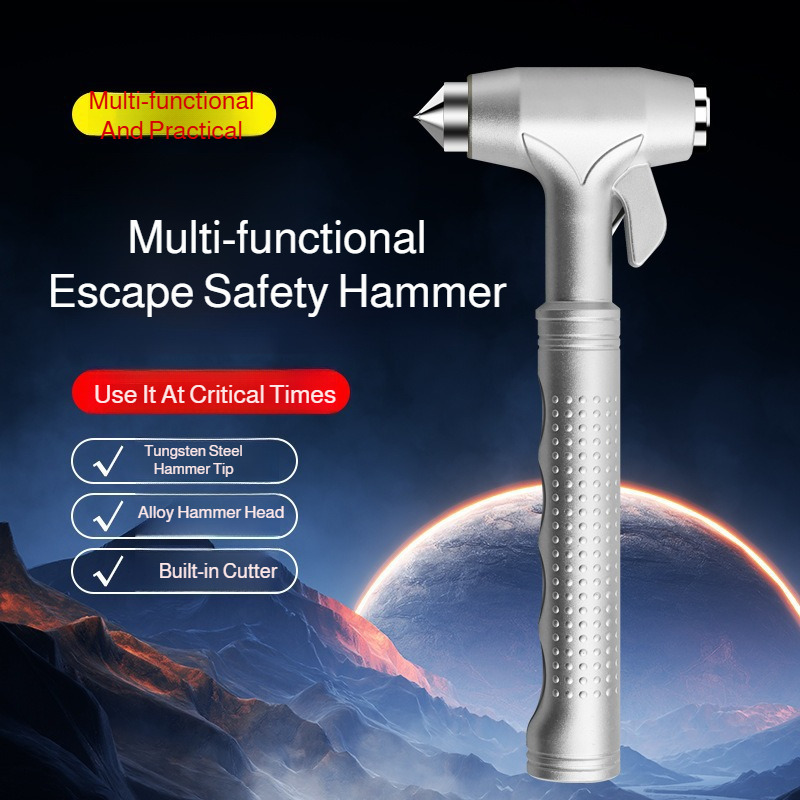 Car Safety Hammer with Seat Be - Rescue Rope Throw recension och pris